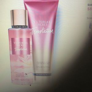 Sets of Victoria secret lotion and spray sets